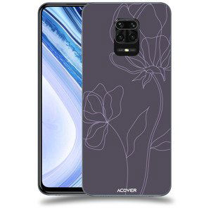 ACOVER Kryt na mobil Xiaomi Redmi Note 9 Pro s motivem Line Flower II