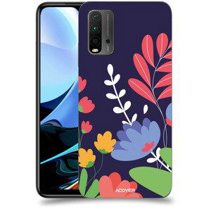 ACOVER Kryt na mobil Xiaomi Redmi 9T s motivem Colorful Flowers