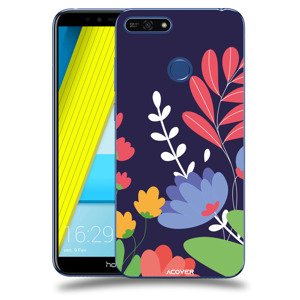 ACOVER Kryt na mobil Honor 7A s motivem Colorful Flowers