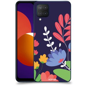 ACOVER Kryt na mobil Samsung Galaxy M12 M127F s motivem Colorful Flowers