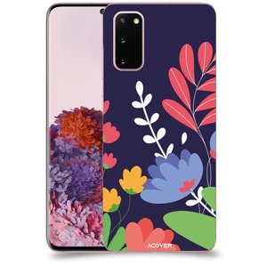 ACOVER Kryt na mobil Samsung Galaxy S20 G980F s motivem Colorful Flowers