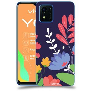 ACOVER Kryt na mobil Vivo Y01 s motivem Colorful Flowers