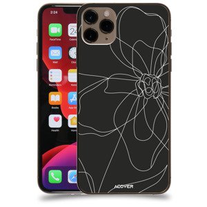 ACOVER Kryt na mobil Apple iPhone 11 Pro Max s motivem Line Flower I