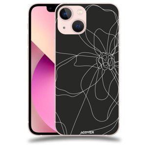 ACOVER Kryt na mobil Apple iPhone 13 mini s motivem Line Flower I