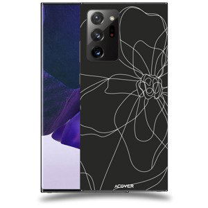 ACOVER Kryt na mobil Samsung Galaxy Note 20 Ultra s motivem Line Flower I