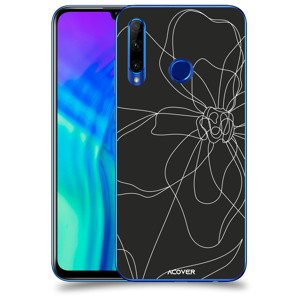 ACOVER Kryt na mobil Honor 20 Lite s motivem Line Flower I