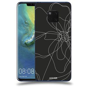 ACOVER Kryt na mobil Huawei Mate 20 Pro s motivem Line Flower I