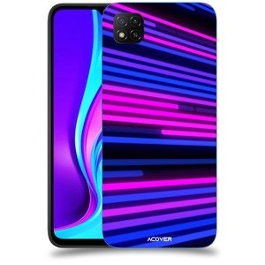 ACOVER Kryt na mobil Xiaomi Redmi 9C s motivem Led Lights