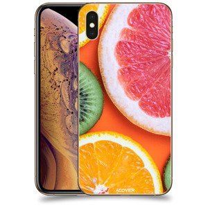 ACOVER Kryt na mobil Apple iPhone XS Max s motivem Fruit