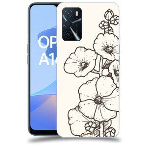 ACOVER Kryt na mobil OPPO A16s s motivem Flower