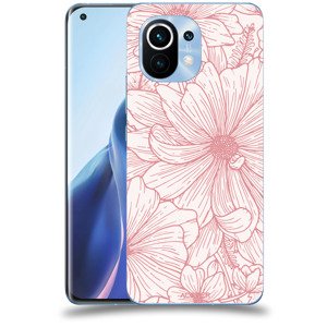 ACOVER Kryt na mobil Xiaomi Mi 11 s motivem Floral I