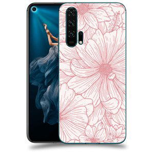 ACOVER Kryt na mobil Honor 20 Pro s motivem Floral I