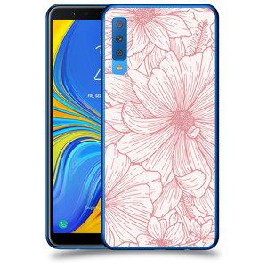 ACOVER Kryt na mobil Samsung Galaxy A7 2018 A750F s motivem Floral I