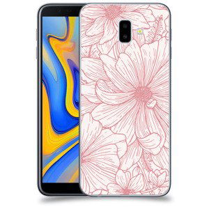 ACOVER Kryt na mobil Samsung Galaxy J6+ J610F s motivem Floral I