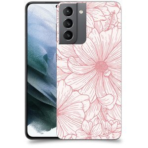 ACOVER Kryt na mobil Samsung Galaxy S21 G991B s motivem Floral I