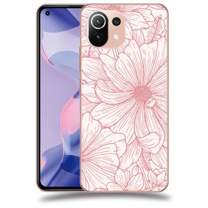 ACOVER Kryt na mobil Xiaomi 11 Lite 5G NE s motivem Floral I