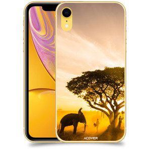 ACOVER Kryt na mobil Apple iPhone XR s motivem Elephant