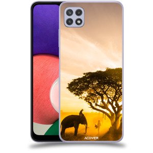 ACOVER Kryt na mobil Samsung Galaxy A22 5G A226B s motivem Elephant