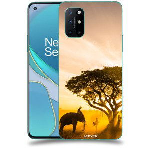 ACOVER Kryt na mobil OnePlus 8T s motivem Elephant