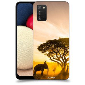 ACOVER Kryt na mobil Samsung Galaxy A02s A025G s motivem Elephant