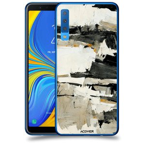 ACOVER Kryt na mobil Samsung Galaxy A7 2018 A750F s motivem Brush