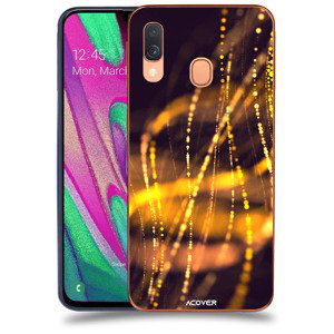 ACOVER Kryt na mobil Samsung Galaxy A40 A405F s motivem Sparks I