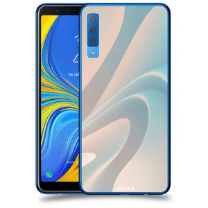 ACOVER Kryt na mobil Samsung Galaxy A7 2018 A750F s motivem Waves 2