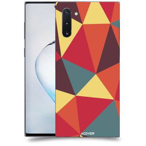 ACOVER Kryt na mobil Samsung Galaxy Note 10 N970F s motivem Triangles