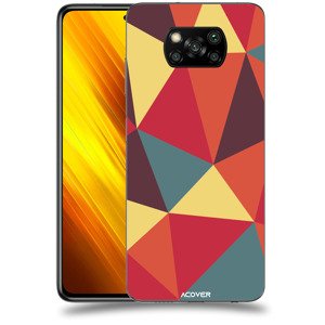 ACOVER Kryt na mobil Xiaomi Poco X3 s motivem Triangles