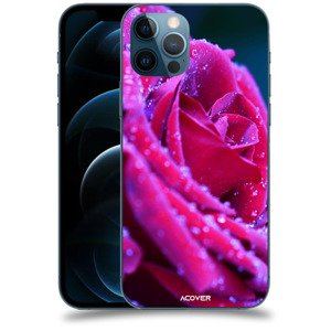 ACOVER Kryt na mobil Apple iPhone 12 Pro s motivem Rose