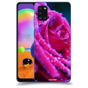 ACOVER Kryt na mobil Samsung Galaxy A31 A315F s motivem Rose