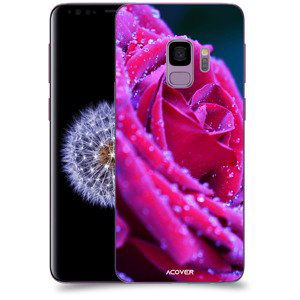 ACOVER Kryt na mobil Samsung Galaxy S9 G960F s motivem Rose