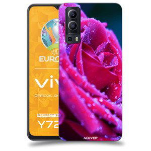 ACOVER Kryt na mobil Vivo Y72 5G s motivem Rose