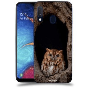 ACOVER Kryt na mobil Samsung Galaxy A20e A202F s motivem Owl