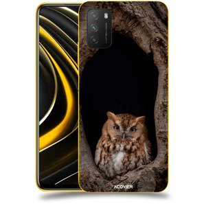 ACOVER Kryt na mobil Xiaomi Poco M3 s motivem Owl