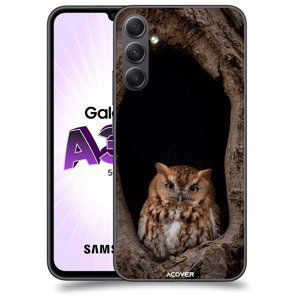 ACOVER Kryt na mobil Samsung Galaxy A34 s motivem Owl