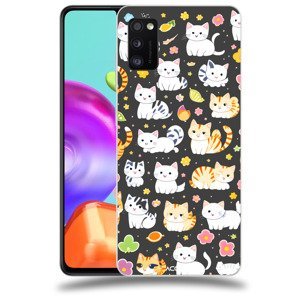 ACOVER Kryt na mobil Samsung Galaxy A41 A415F s motivem Little cats