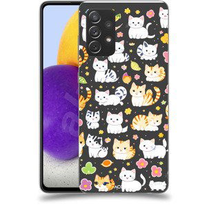 ACOVER Kryt na mobil Samsung Galaxy A72 A725F s motivem Little cats