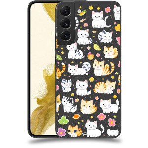 ACOVER Kryt na mobil Samsung Galaxy S22+ 5G s motivem Little cats