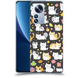 ACOVER Kryt na mobil Xiaomi 12 Pro s motivem Little cats