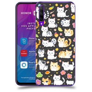 ACOVER Kryt na mobil Honor 9X Pro s motivem Little cats