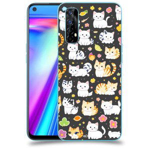 ACOVER Kryt na mobil Realme 7 s motivem Little cats