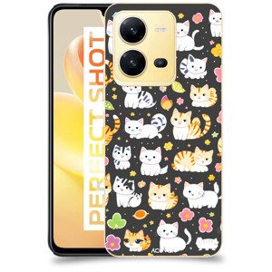 ACOVER Kryt na mobil Vivo X80 Lite s motivem Little cats