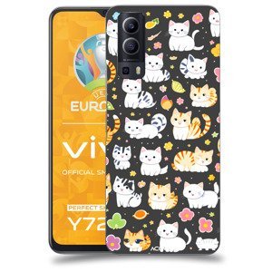 ACOVER Kryt na mobil Vivo Y72 5G s motivem Little cats