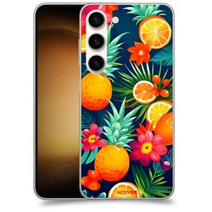 ACOVER Kryt na mobil Samsung Galaxy S23 5G s motivem Summer Fruits