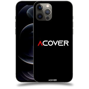 ACOVER Kryt na mobil Apple iPhone 12 Pro Max s motivem ACOVER black