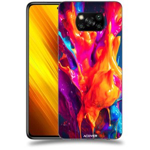 ACOVER Kryt na mobil Xiaomi Poco X3 s motivem Beautiful Liquid I