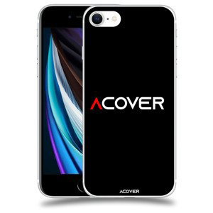 ACOVER Kryt na mobil Apple iPhone SE 2020 s motivem ACOVER black