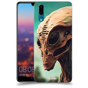 ACOVER Kryt na mobil Huawei P20 s motivem Alien I