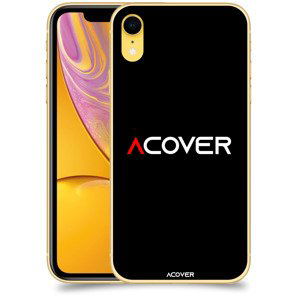 ACOVER Kryt na mobil Apple iPhone XR s motivem ACOVER black